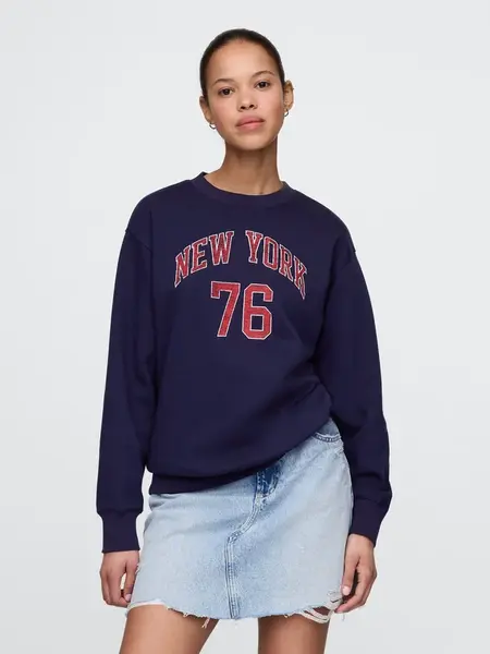 GAP Oversize mikina VintageSoft Americana - Dámské