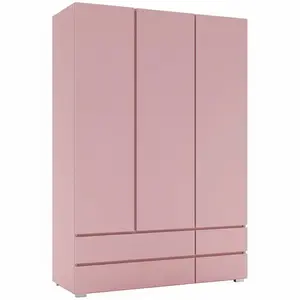 Šatní skříň Cosmo C17 růžový