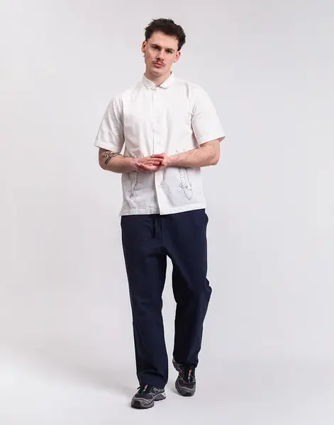 Service Works Seersucker Chef Pants DARK NAVY M