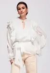Dámská elegantní halenka s volány