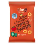 ELLA'S KITCHEN Křupavé kroužky se sýrem a rajčaty BIO 20 g