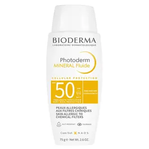 BIODERMA Photoderm Mineral  Opalovací fluide SPF 50+ 75 g