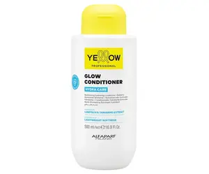 Rozjasňující hydratační kondicionér pro vlasy bez lesku Yellow Professional Hydra Care Glow Conditioner - 500 ml + dárek zdarma