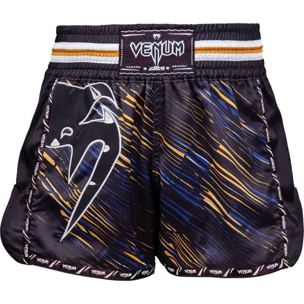 Venum GIANT MUAY THAI SHORTS Muay thai kraťasy, tmavě modrá, velikost