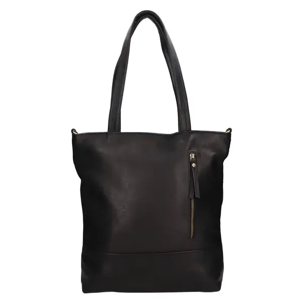 Dámská kožená kabelka Mustang Adriana - černá