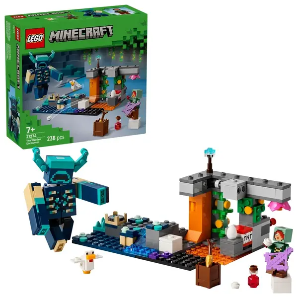LEGO® Minecraft® 21274 Setkání se Strážcem