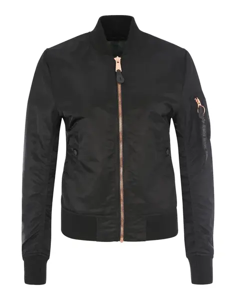 ALPHA INDUSTRIES Prechodná bunda  bronzová / čierna