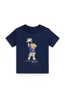 Bavlněné tričko Polo Ralph Lauren tmavomodrá barva, 320979103001