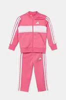 Kojenecká tepláková souprava adidas růžová barva, JW4981