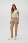 Marisse Women's Trousers L-Sp-4600 L.Brown