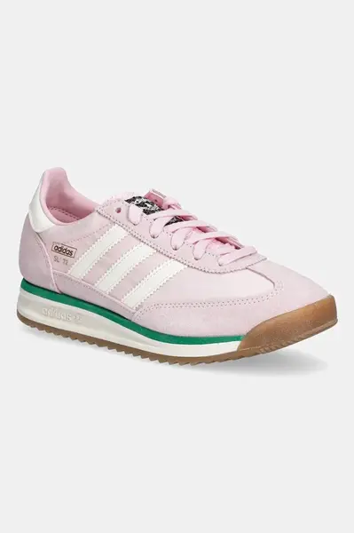 Dětské tenisky adidas Originals SL 72 RS růžová barva, JR1099