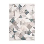 VINTAGE KOBEREC, 80/150 cm, modrá, šedá