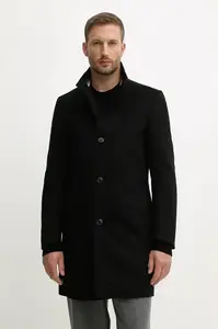 Vlněný kabát BOSS H-Hyde-SU-254