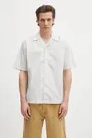 Bavlněná košile Norse Projects Mads Poplin Stripe SS