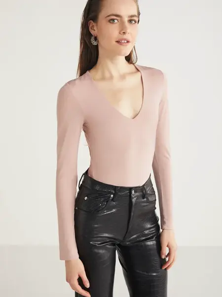 Grimelange Košeľové body  púdrová