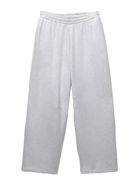 Pull&Bear Nohavice  svetlosivá