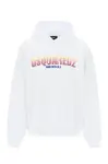 Biela mikina Dsquared2 s kapucňou