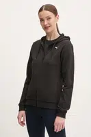 Tréninková mikina Puma Tad Essential černá barva, s kapucí, 525896