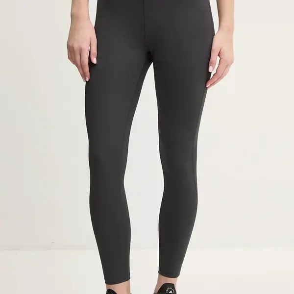 Tréninkové legíny Calvin Klein Performance černá barva, s potiskem, LVGWS5L609