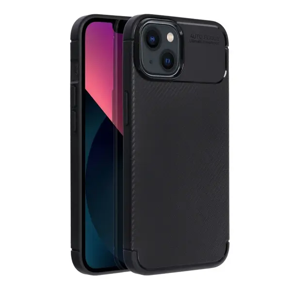 Zadní kryt Case CARBON PREMIUM pro Apple iPhone 13, černá