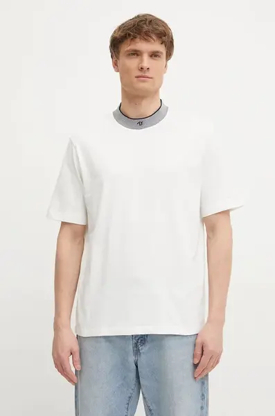 Bavlněné tričko Armani Exchange bílá barva, XM000280 AF10361