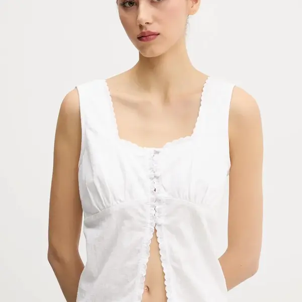 Bavlněný top Superdry