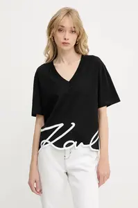 Karl Lagerfeld  Bavlněné tričko