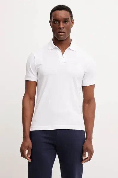 EA7 Emporio Armani  polo pánské bavlněné s elastanem