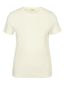 Krémové dámské tričko s krátkým rukávem ORSAY - Dámské
