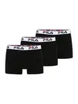 FILA Boxerky  červená / čierna / biela