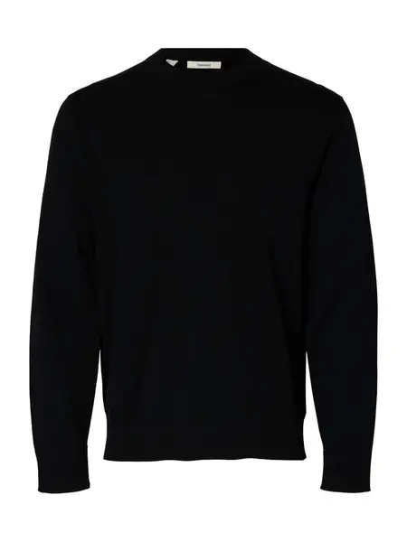 SELECTED Sveter 'SLHTORINO'  čierna