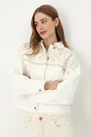 Bavlněná džínová bunda Medicine přechodná, oversize