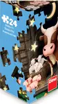 Puzzle Zvířátka na farmě 24 dílků