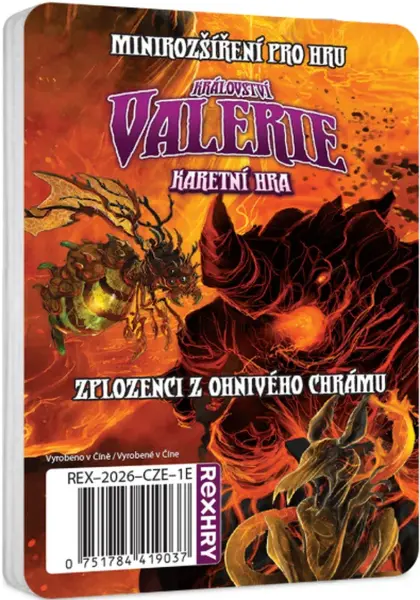 Království Valerie: Zplozenci z ohnivého chrámu (minirozšíření)