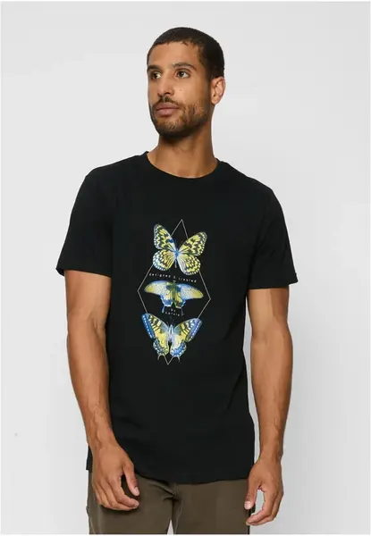 Černé tričko Butterfly Night