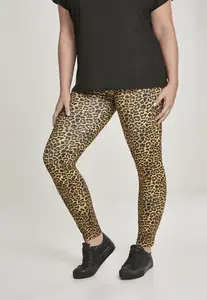 Dámské legíny se vzorem leo