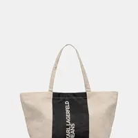 Bavlněná kabelka Karl Lagerfeld Jeans