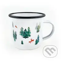 Smaltovaný hrnek Život v lese