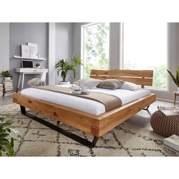 Livetastic TRÁMOVÁ POSTEL, 180/200 cm, barvy dubu