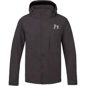 Hannah NICKHIL II Pánská bunda s membránou, černá, velikost XXXL