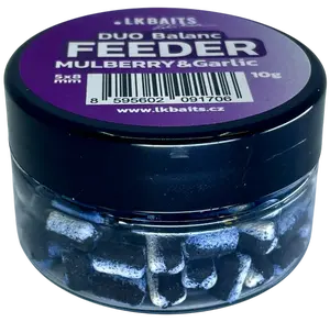 Lk baits duo balanc feeder 5x8 mm 10 g - mulberry a garlic