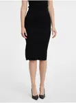 Orsay Černá dámská svetrová sukně - Dámské