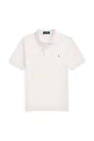 Dětská bavlněná polokošile Polo Ralph Lauren bílá barva, 323952431005