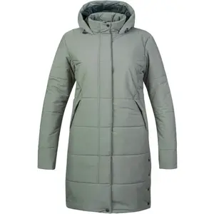 Hannah NONA Dámský zimní kabát, světle zelená, velikost