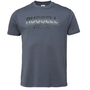 Russell Athletic T-SHIRT Pánské tričko, tmavě šedá, velikost