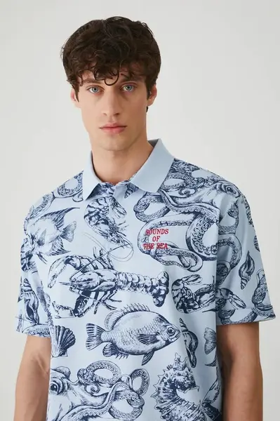 Bavlněné polo tričko Medicine