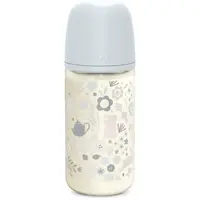 Suavinex Wonderland SX Pro Physiological Anti-Colic Glass sklenená dojčenská fľaša M Medium Flow 3 m+ Liberty Blue 240 ml