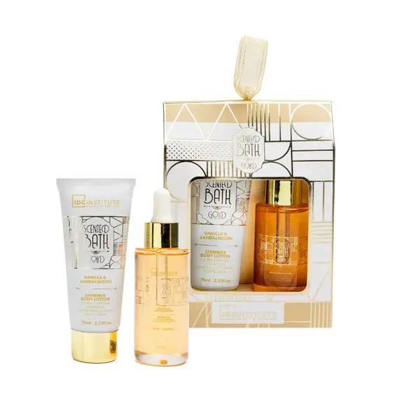 IDC Institute Scented Gold Kosmetická sada 2 ks