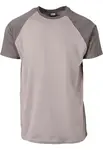 Raglan Contrast Tee asfalt/tmavý stín