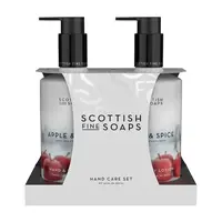 Scottish Fine Soaps Apple & Spice Sada péče o ruce a tělo 2x300 ml